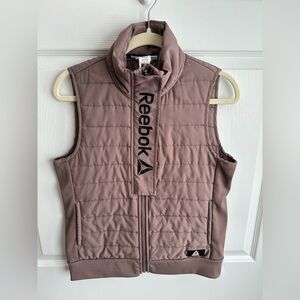 Reebok Dusty Purple Quilted Vest